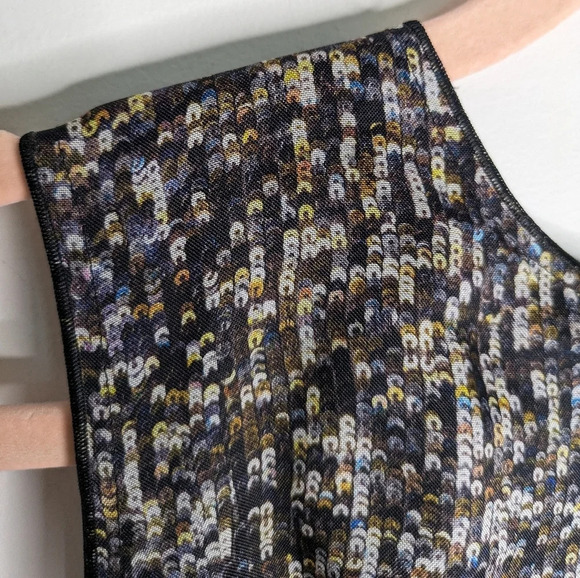 Dolce & Gabanna Midi  Sheath Dress EU 46/US M Acetate Sequin Print Silk - Picture 6 of 17